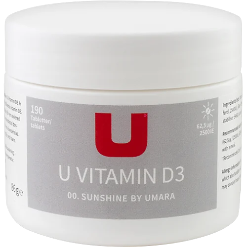 Vitamin D3 - 2500IE (190st)