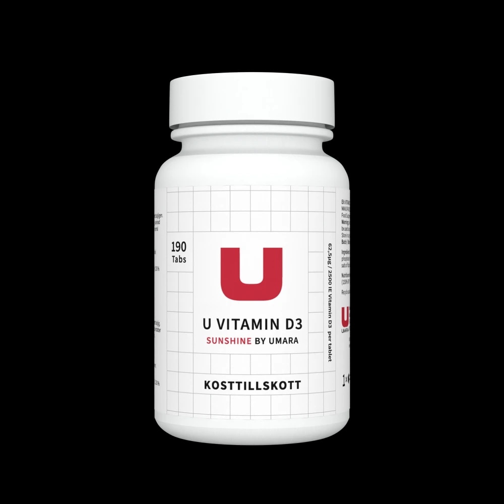 U Vitamin D3 2500 IE (190 pcs / 6 months)