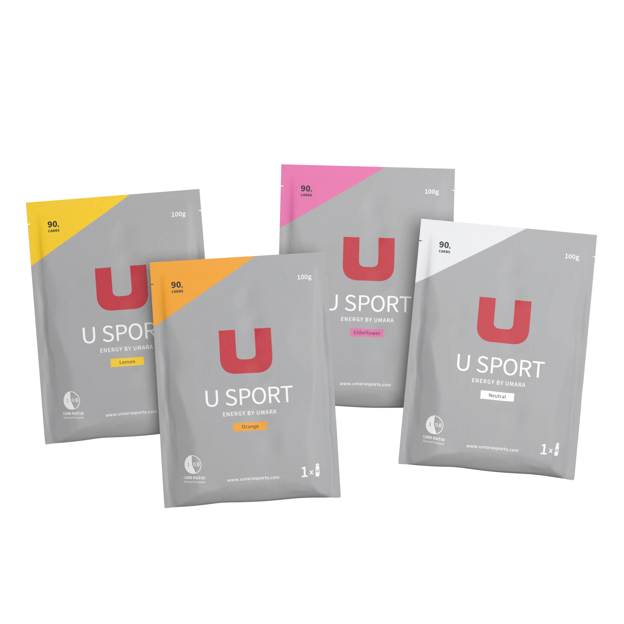 Sports drink package 4 x 100g
