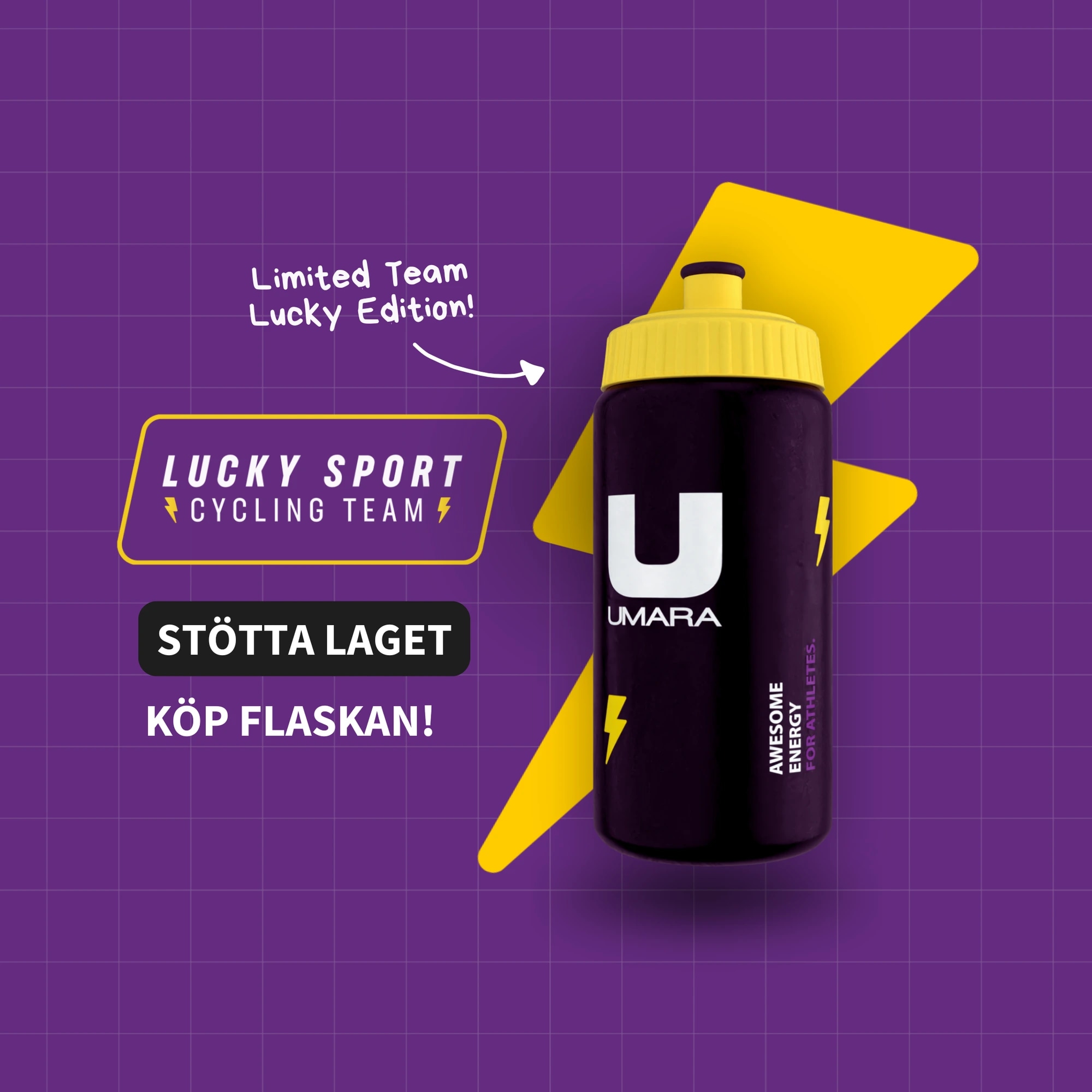 Awesome Bio-Bottle 500 ml - Lucky Cycling Edition