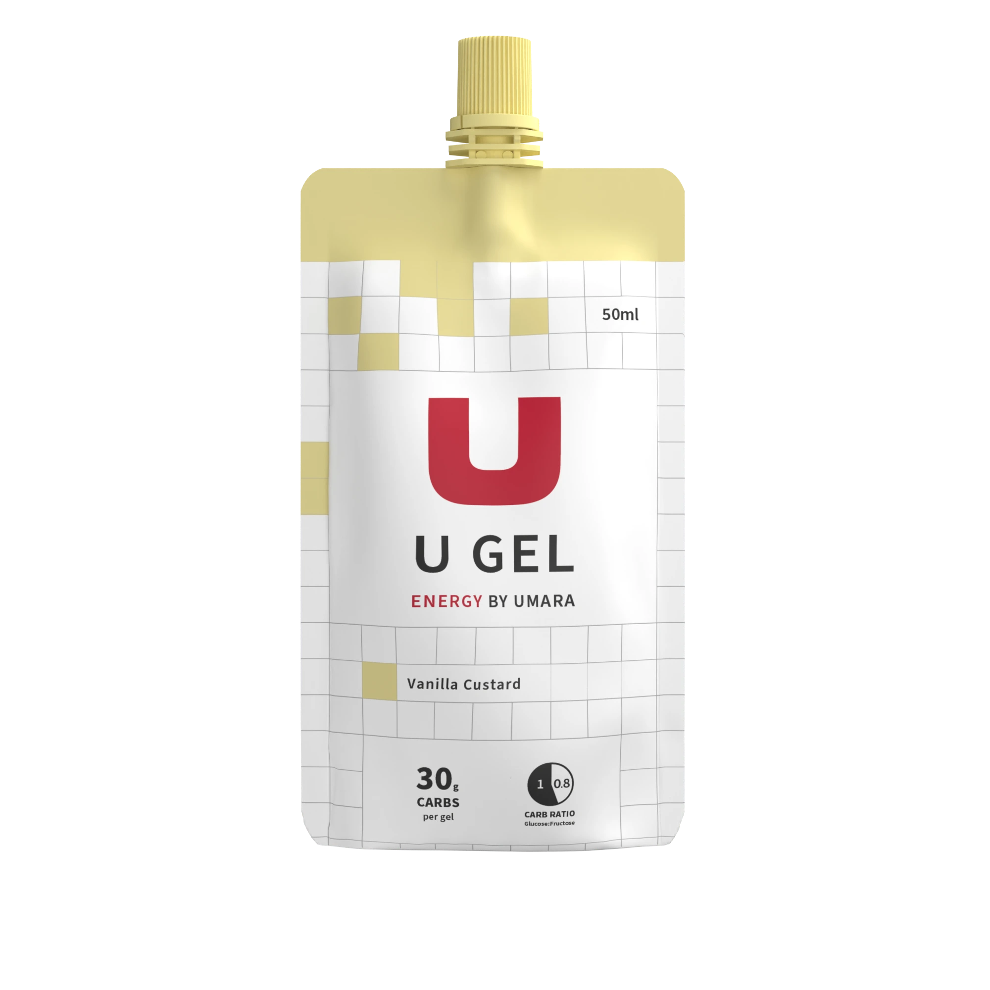 U Gel - Twist Cap (30g Carbs) Vaniljakastike