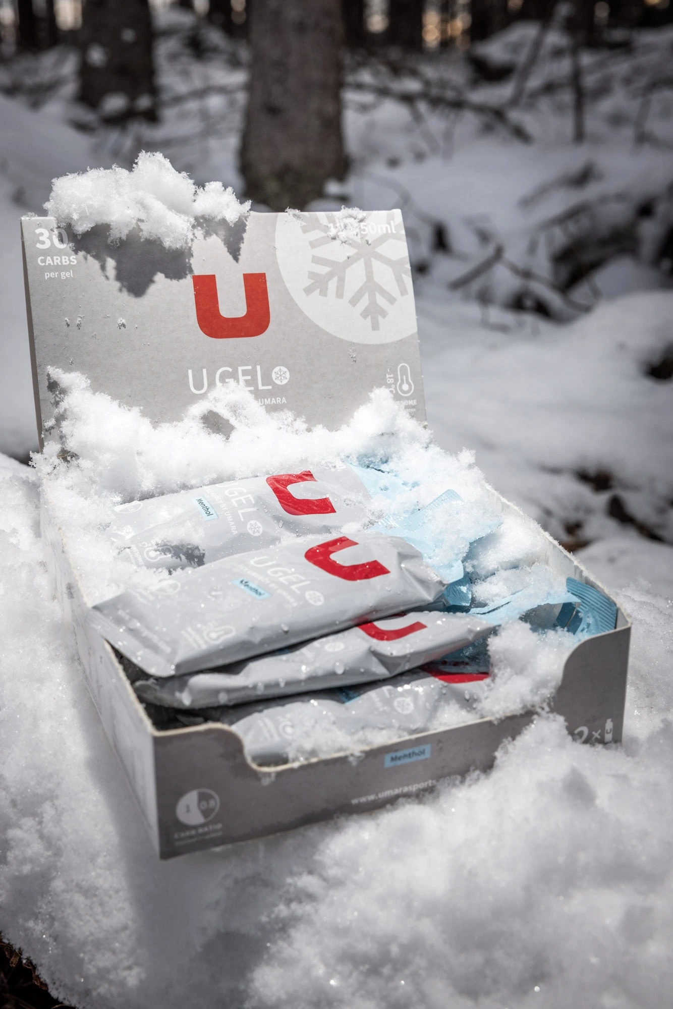 U Gel (30 g Kohlenhydrate) - Menthol Extra (12er-Pack)