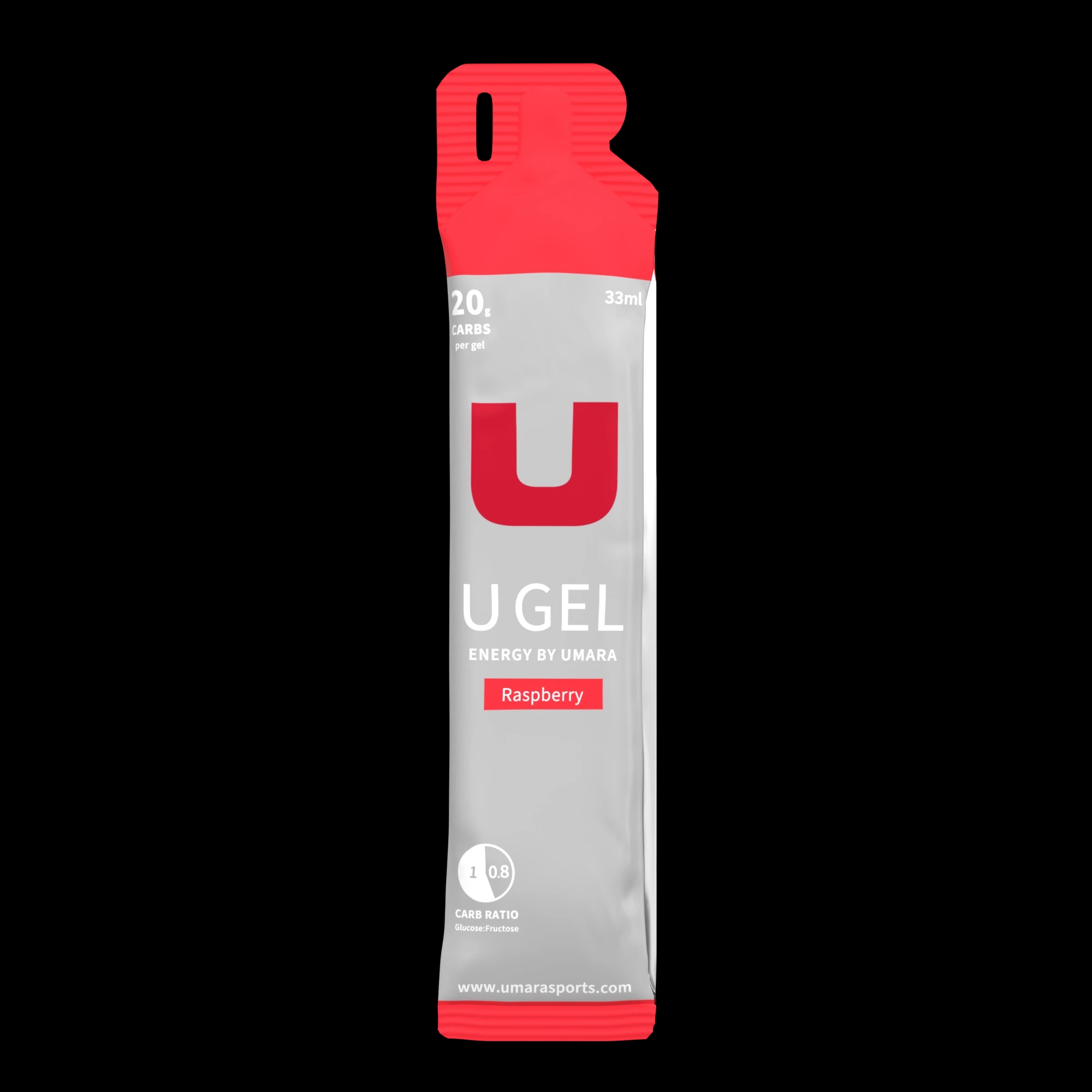 U Gel (20 g Carbs) - UTGÅENDE MODELL Hallon