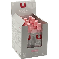 U Gel Skruvkork - Grape+koffein (12x30g Carbs)