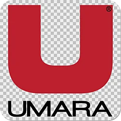 Umara Klistermärken - Röd/svart (15x15cm)