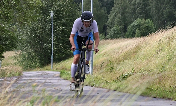 Gabriel Sandörs energiplan för Ironman Swansea 70.3 