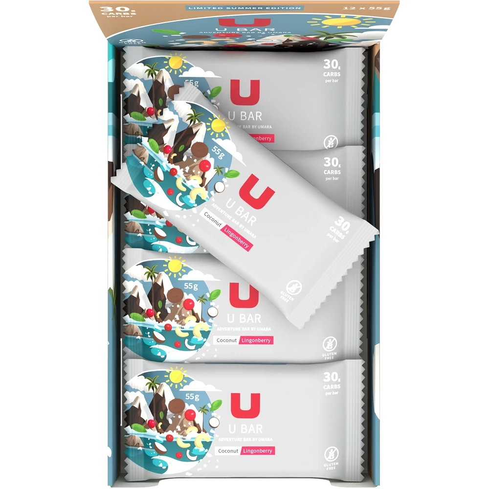 U Adventure Bar - Limited Summer Edition - Coconut/Lingonberry (12pcs)