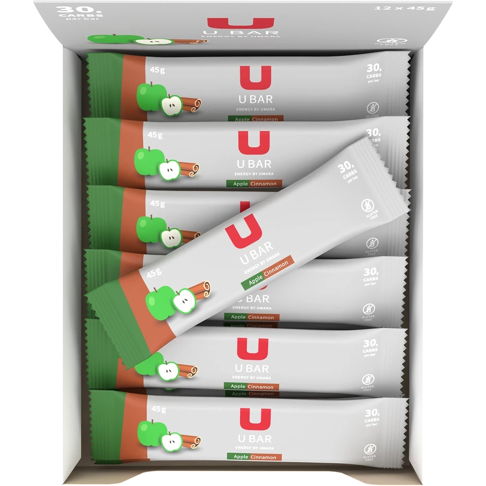 U Bar - Apple/Cinnamon box (12-pack)