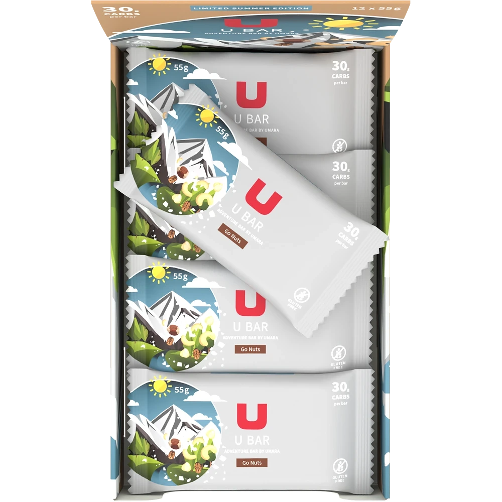 U Adventure Bar - Limited Summer Edition - Go Nuts (12pcs)