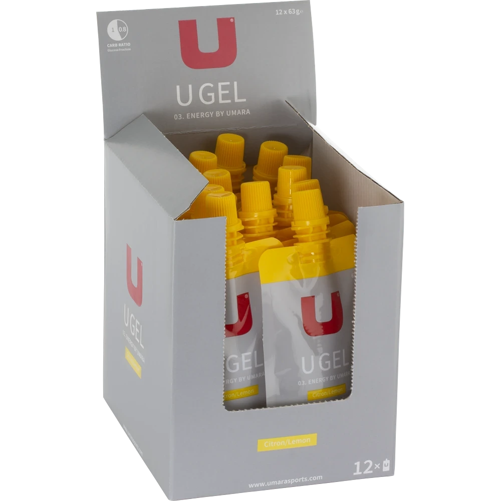 U Gel - Lemon Screw cap (12-pack)