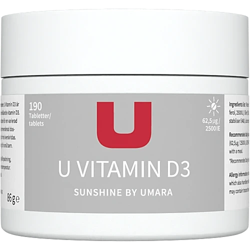 Vitamin D3 - 2500IE (190st)