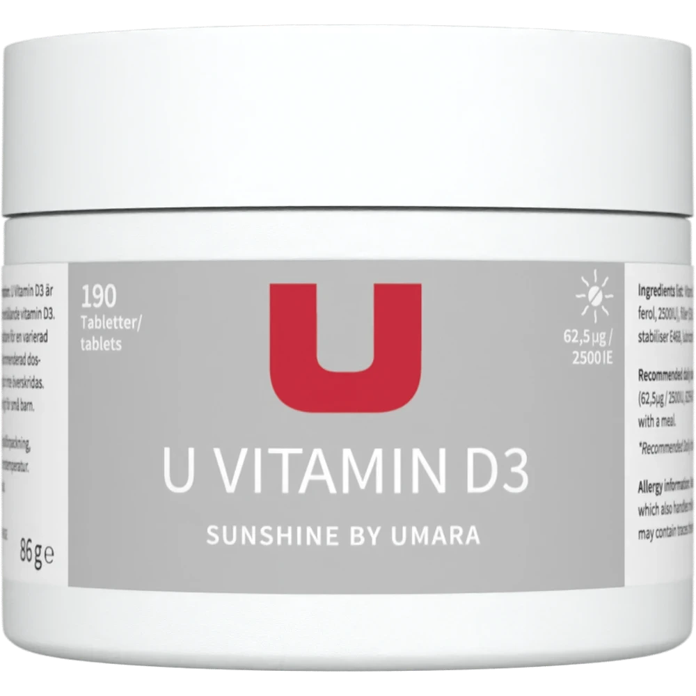 Vitamin D3 - 2500IE (190st)